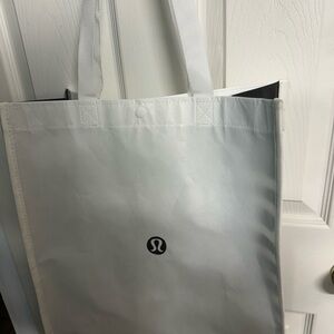 lululemon athletica White Tote Bag
